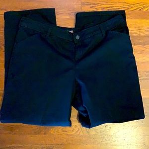 Dickies black relaxed fit pants ~ 16 Petite